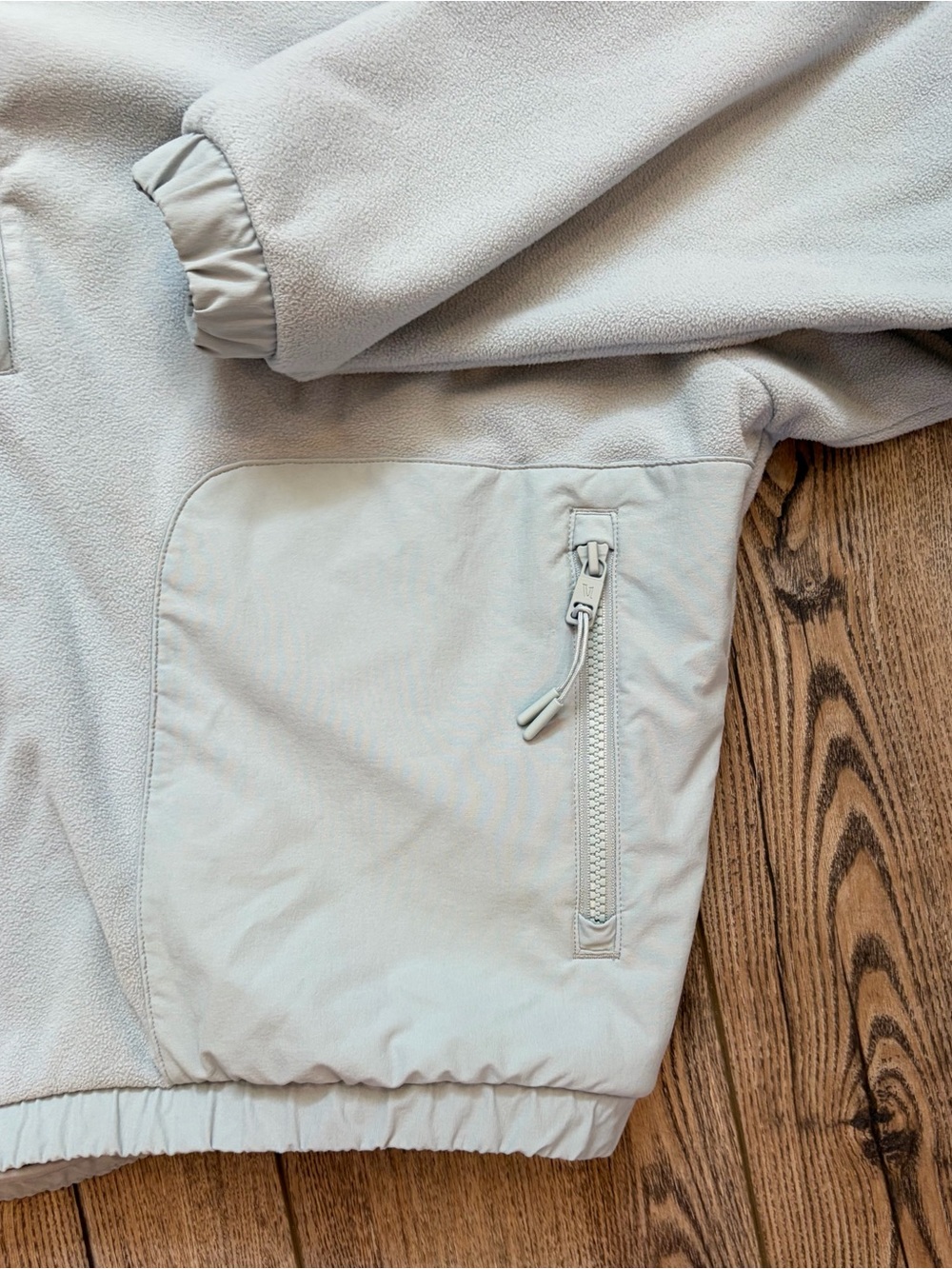 Vuori Womens Aspen Half Zip M Light Blue Fleece Quarter Zip Pullover - Picture 4 of 9